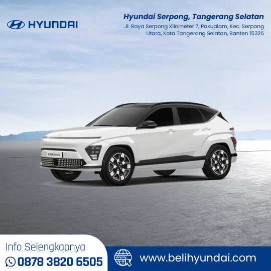 Hyundai The All-New Kona Electric - Dealer Hyundai Serpong, Tangerang